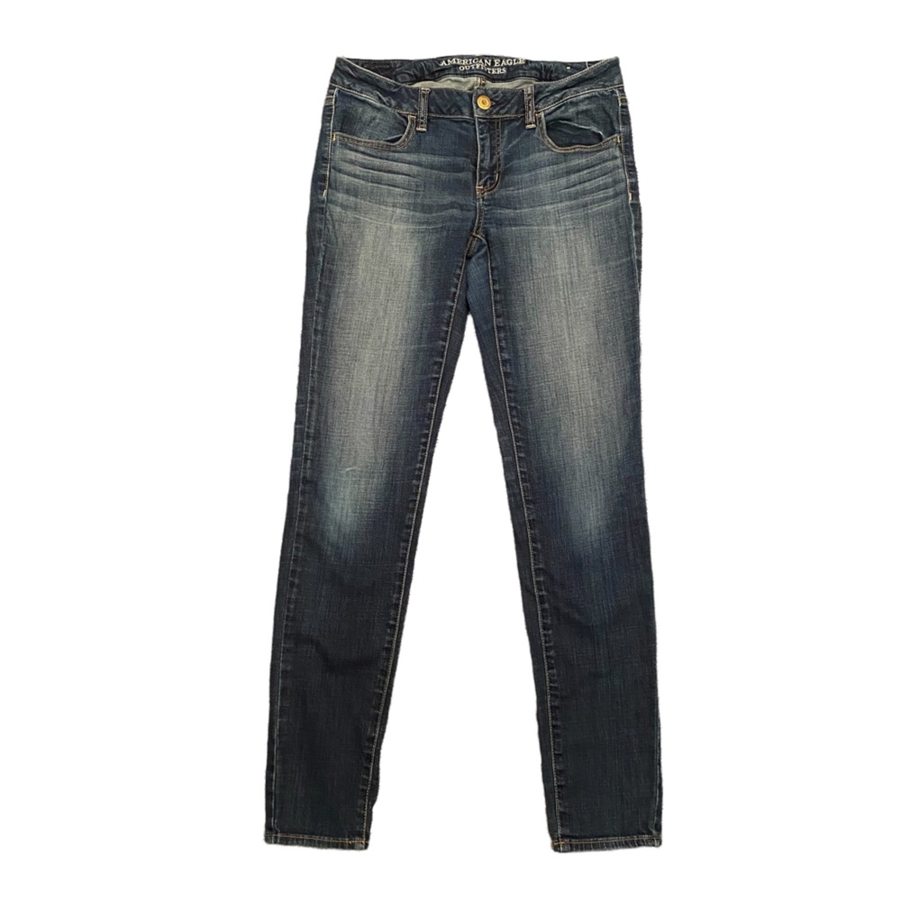 AMERICAN EAGLE Jegging Super Stretch Sz 8 Long